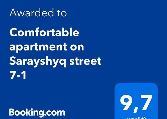 Comfortable Apartment On Sarayshyq Street 7-1