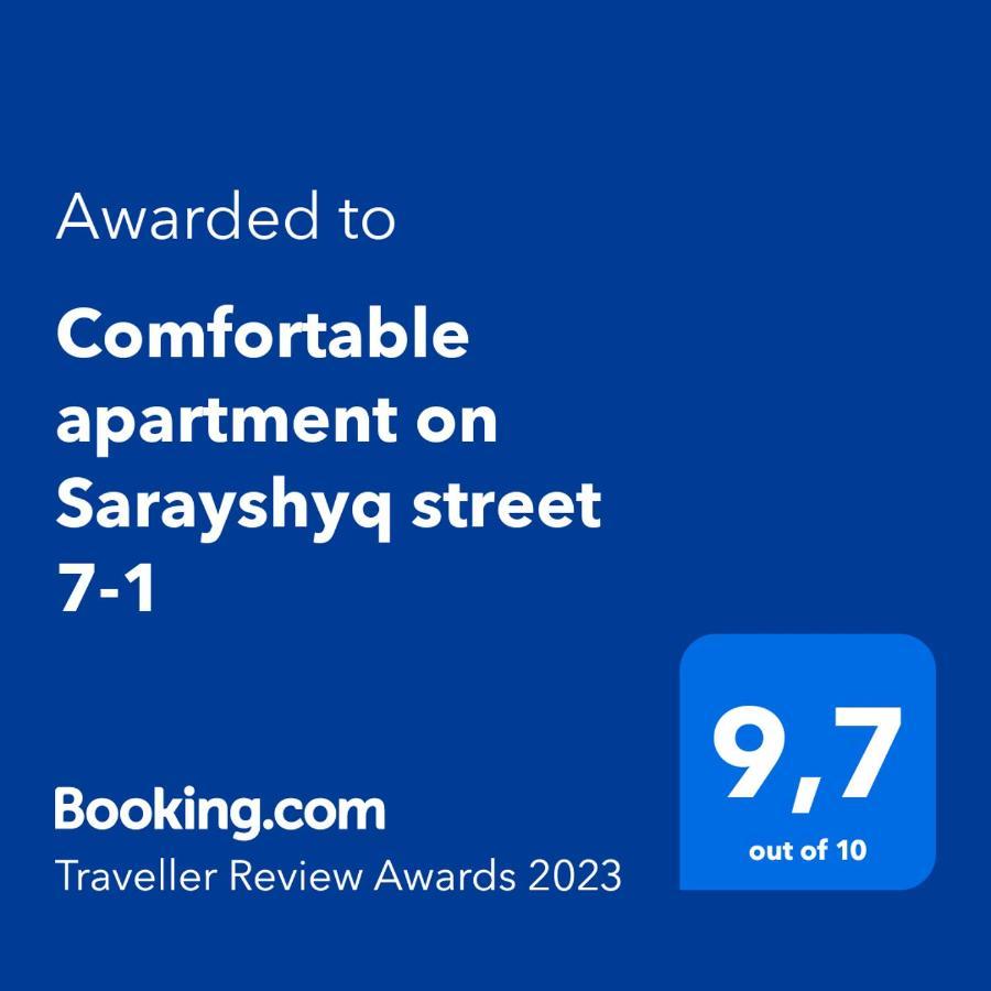 Apartment Comfortable On Sarayshyq Street 7-1 *